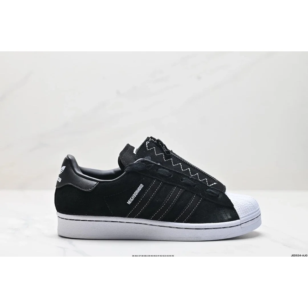Adidas Adidas Superstar Neighborhood Triple Black Sneakers Black - 1