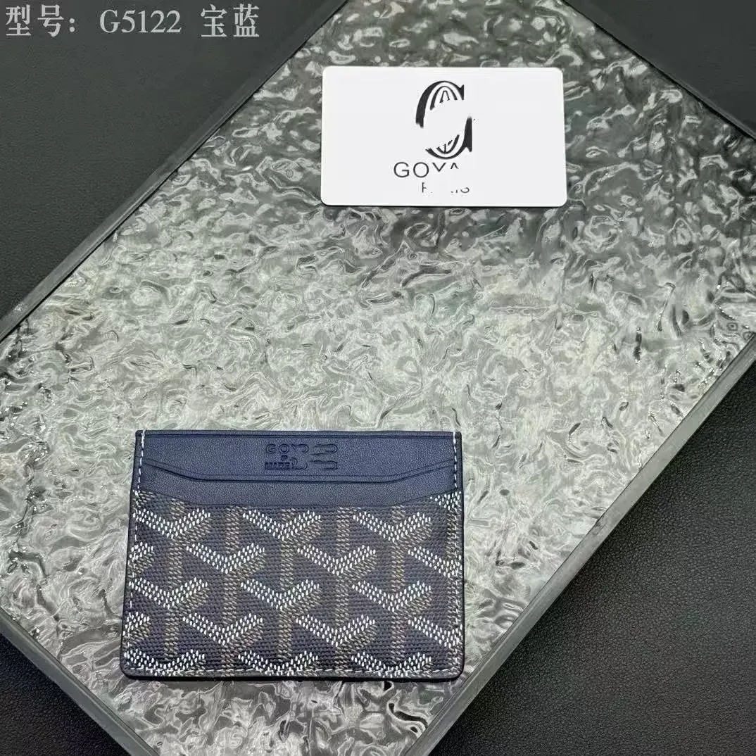 Goyard Goyard G5122宝蓝Card Holder Navy - 1