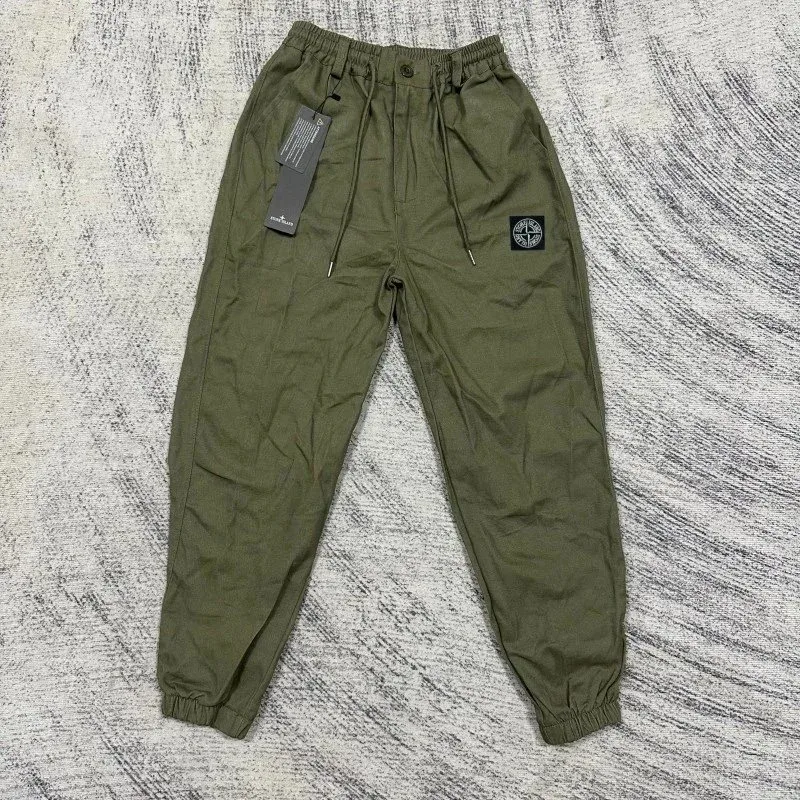 Stone Island 68-15 Olive Green Cargo Pants
