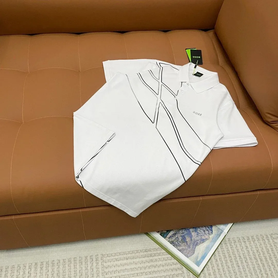 Hugo Boss Hugo Boss White BOSS Logo Polo Shirt White - 1