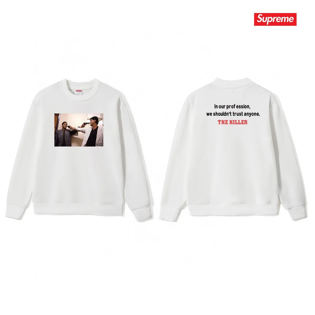 Supreme Supreme The Killer White T-Shirt White