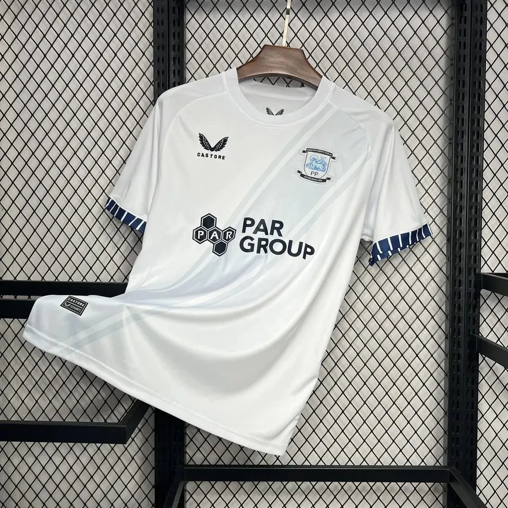 Other White/Blue Football Jersey T-Shirt White - 1
