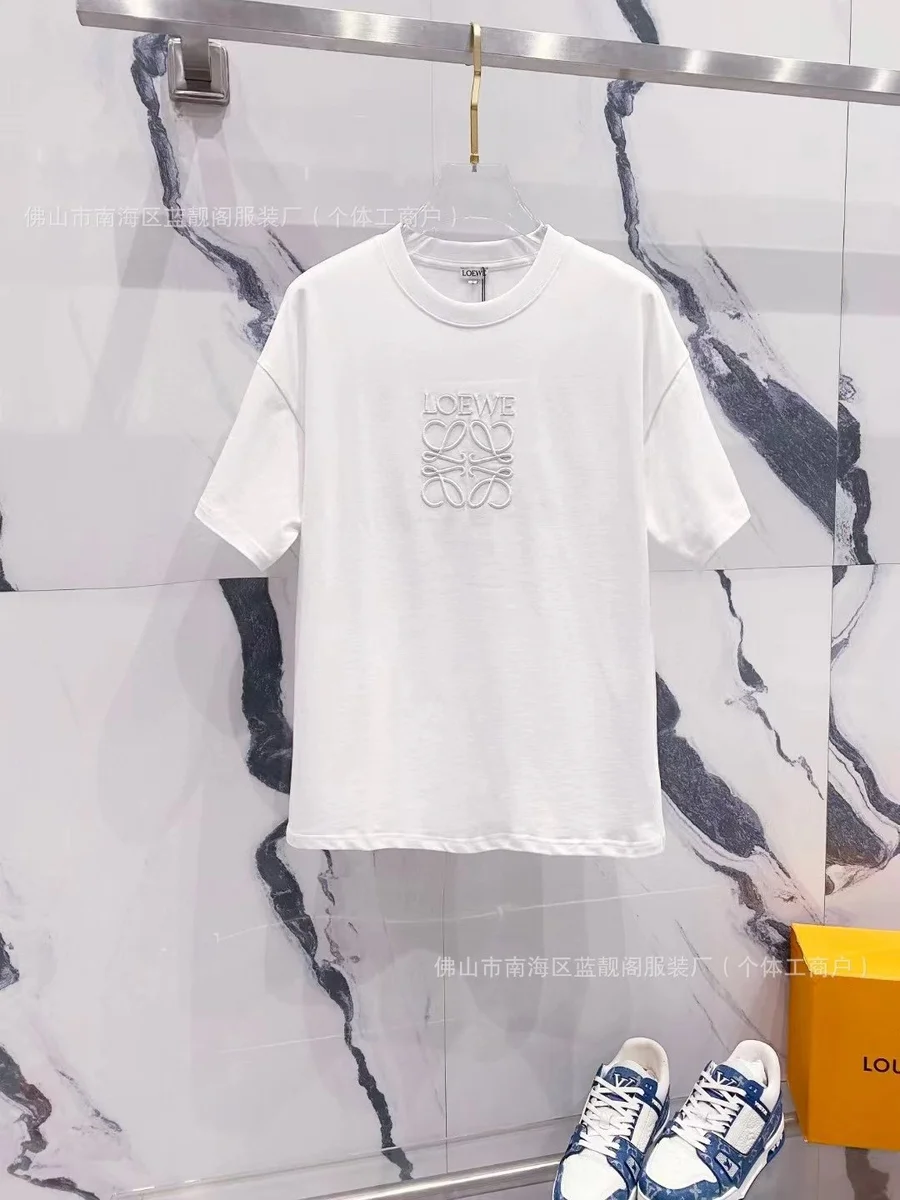 Loewe Loewe Anagram White T-Shirt White