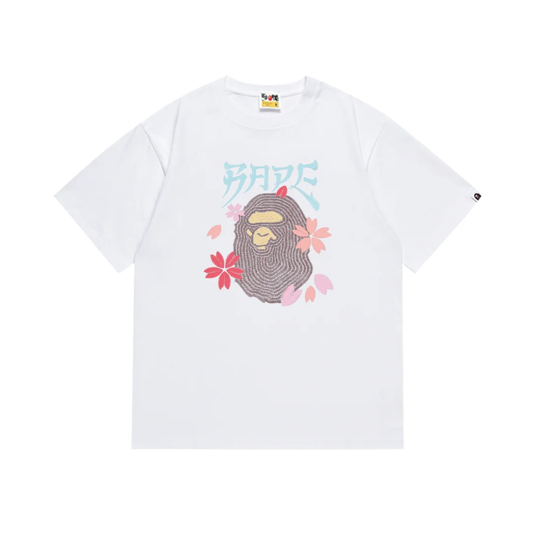 A Bathing Ape A Bathing Ape BAPE STA White Cherry Blossom T-Shirt White - 1