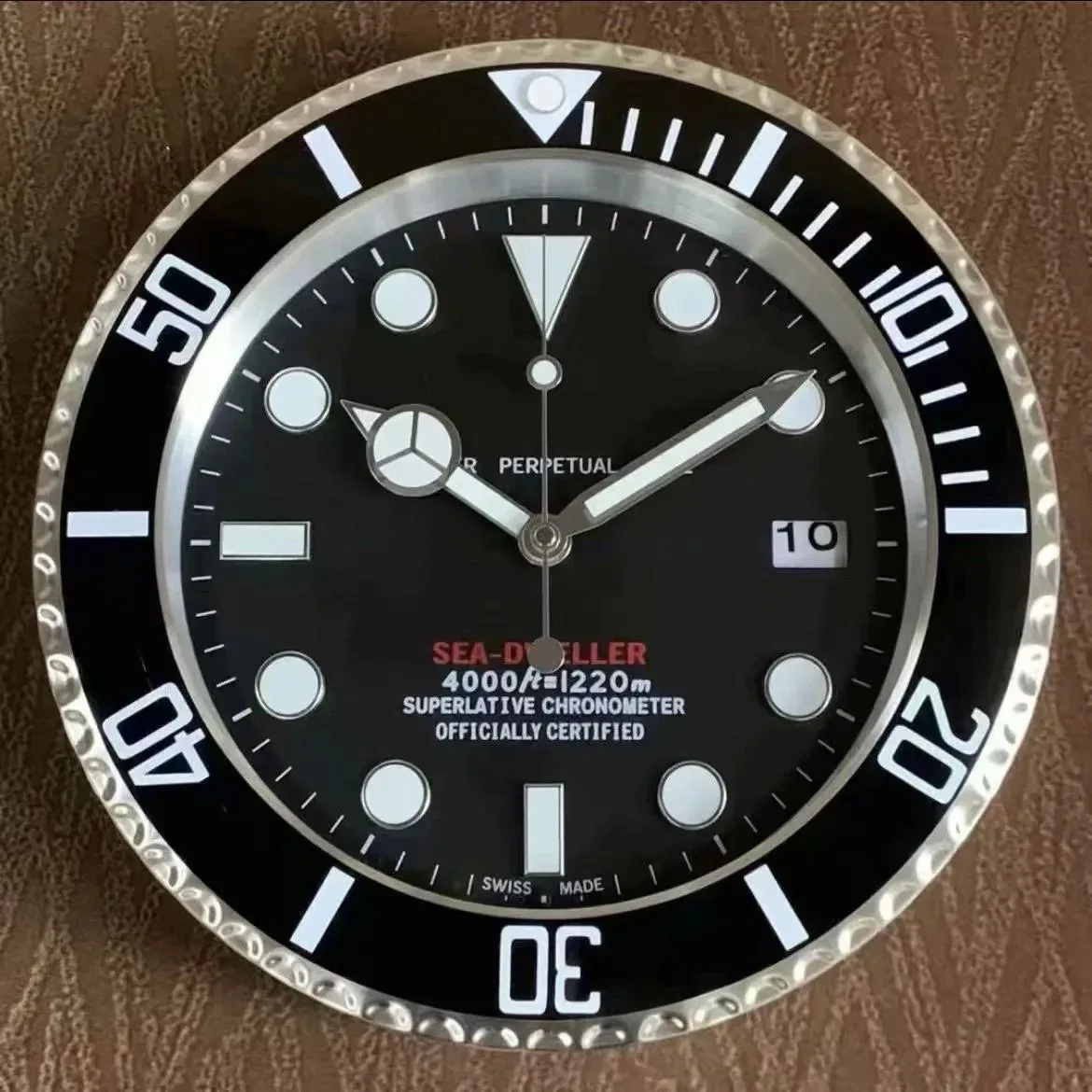 Rolex Rolex Sea-Dweller Silver Black Watch Black - 1