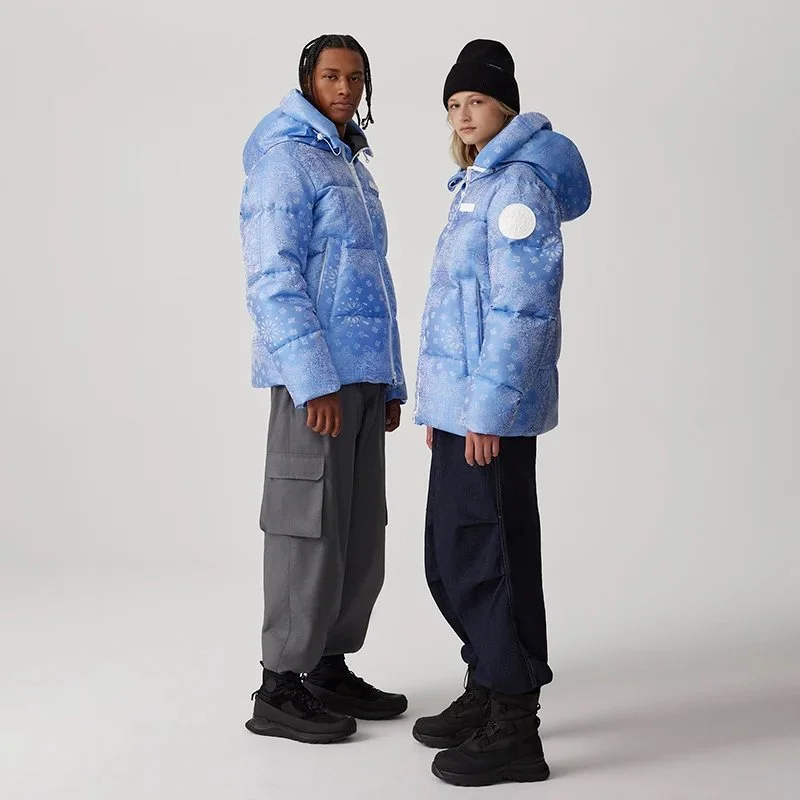 Canada Goose Canada Goose Expedition Polar Sky Print Jacket Blue - 1