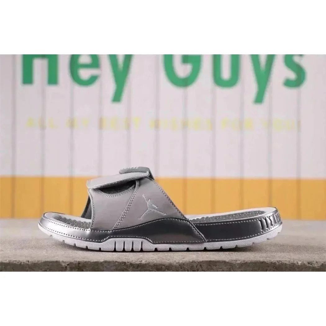 Nike Nike Air Jordan 30 Grey Slide Sandals Grey - 1
