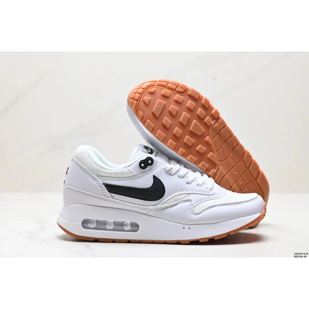 Nike Nike Air Max 1 White/Black Gum Sneakers White