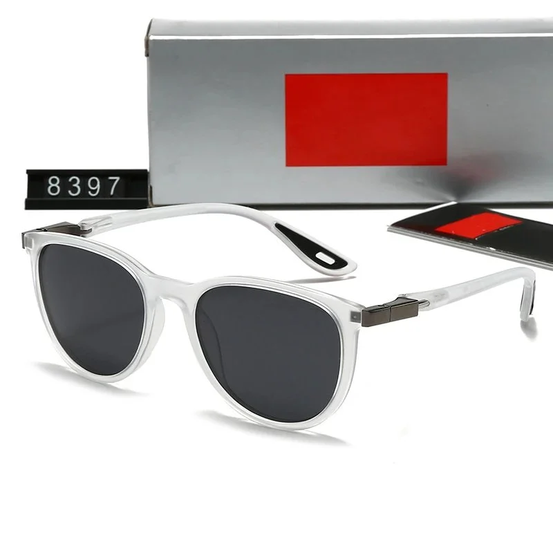 Other Unisex Clear Frame Sunglasses 8397-B Eyewear Multicolor - 1