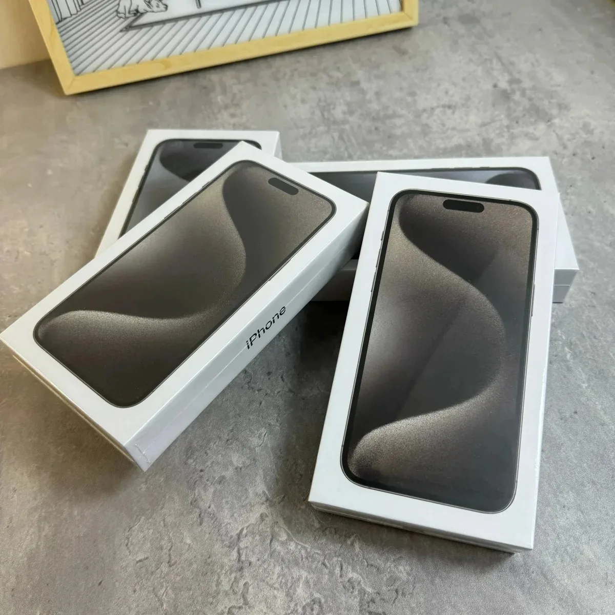 Apple Apple iPhone 15 Pro Max Black Smartphone Black