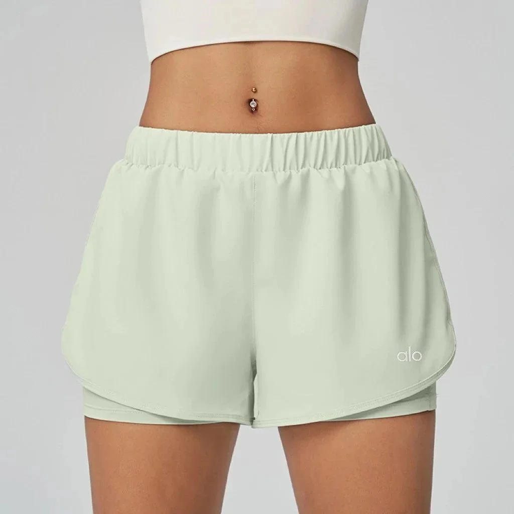 Alo Yoga Alo Dusk Green Shorts Green - 1