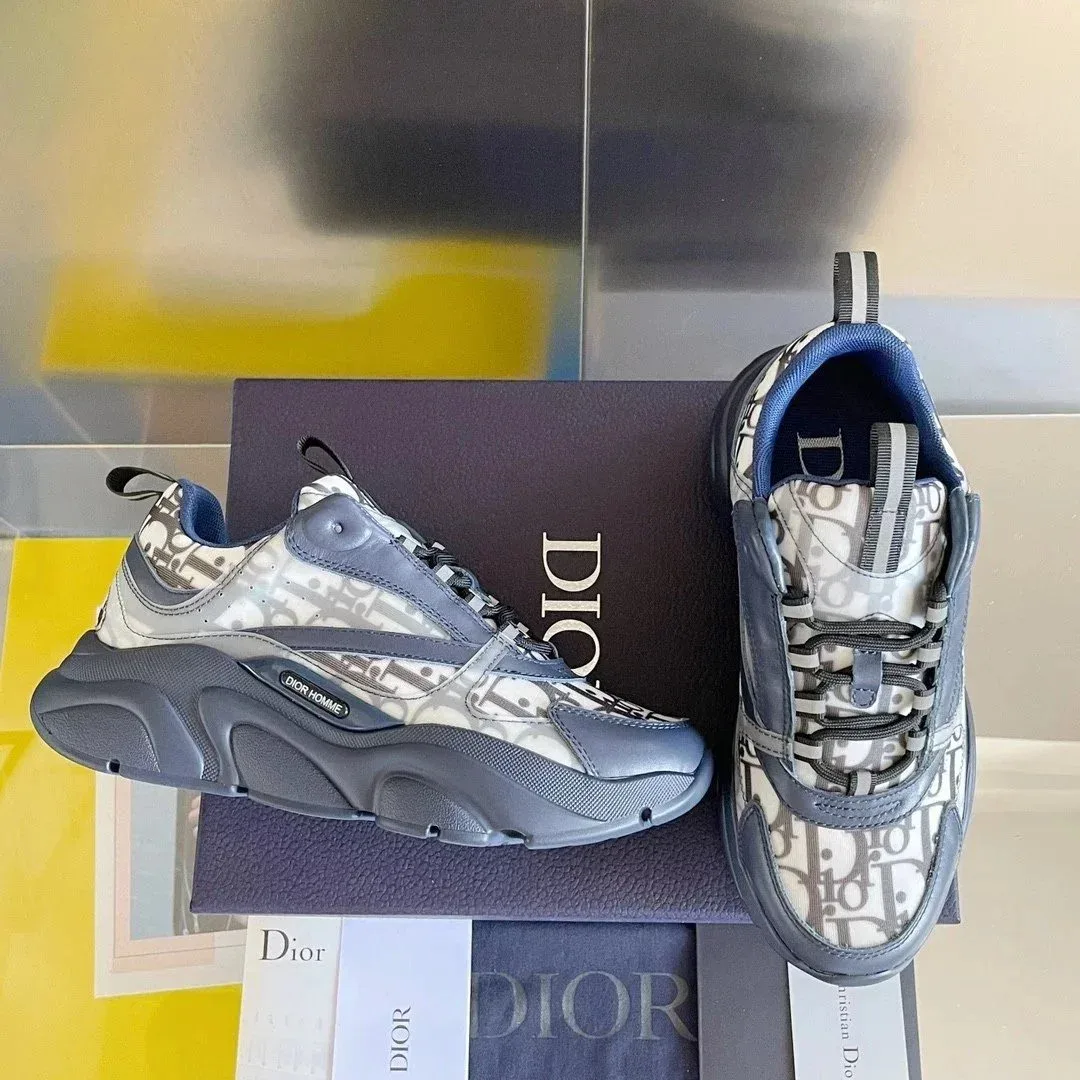 Dior Dior Dior Book Tote 31号色 Sneakers Grey - 1