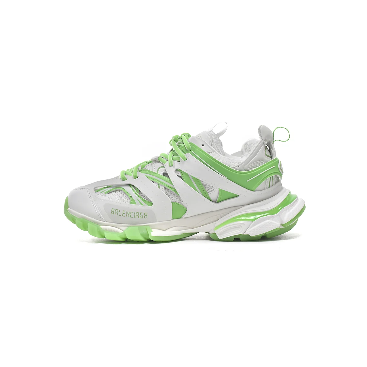 Balenciaga Balenciaga Triple S White Green Sneakers White