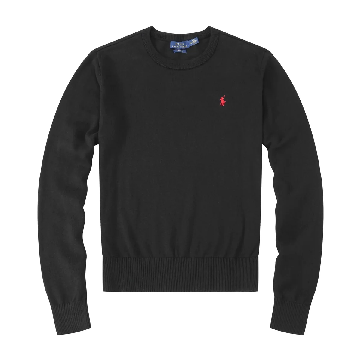 Polo Ralph Lauren Polo Ralph Lauren Black Pony Knit Sweater Black - 1