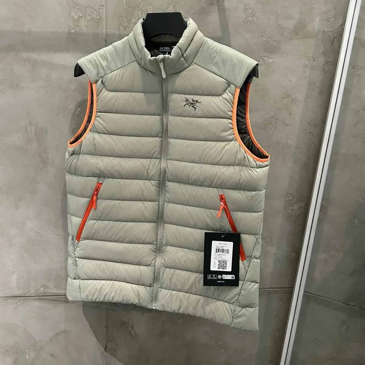 Arc'teryx Arc'teryx Gamma SL Cerium排骨马甲岩灰绿 Vest Grey