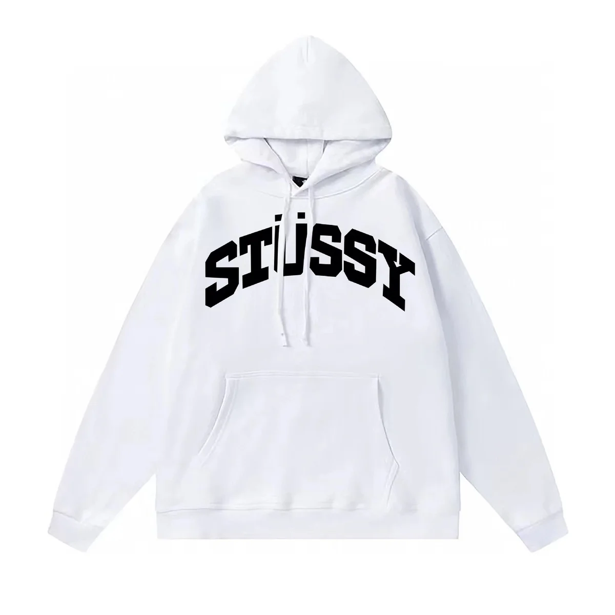 Stussy Stüssy Classic Logo White Hoodie White - 1