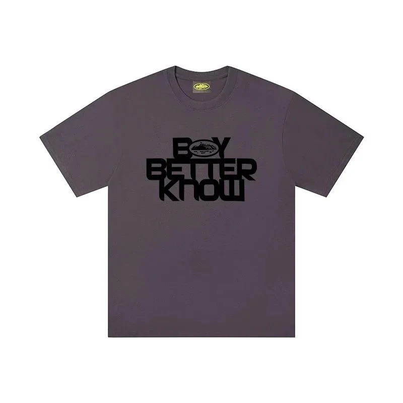 Other Boy Better Know Grey Solid T-Shirt Grey - 1