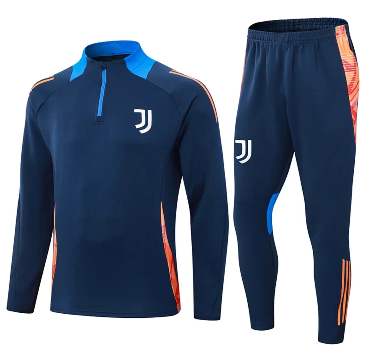 Adidas Adidas Tiro 2425 Juventus Blue Tracksuit Navy