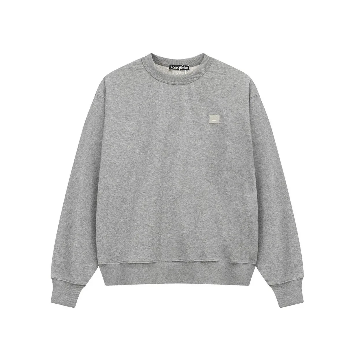 Acne Studios Acne Studios Face Grey Sweatshirt Grey
