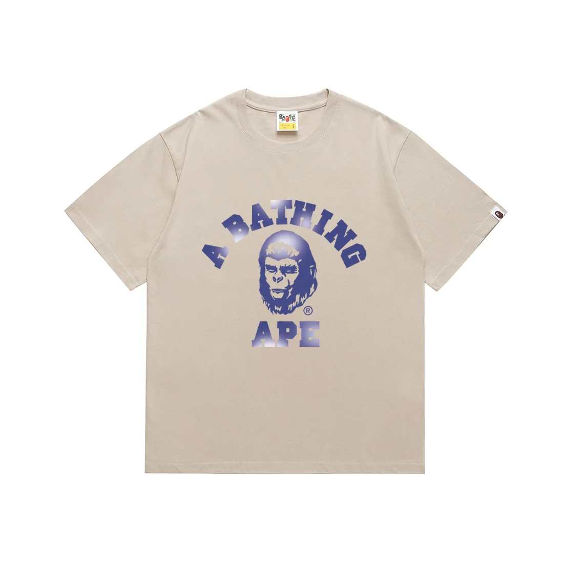 A Bathing Ape A Bathing Ape BAPE STA 187 Khaki T-Shirt Beige - 1