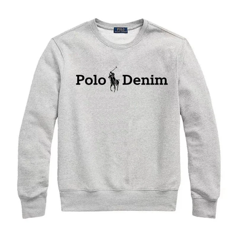 Polo Ralph Lauren Polo Ralph Lauren Polo Denim Grey Crewneck Sweatshirt Grey - 1