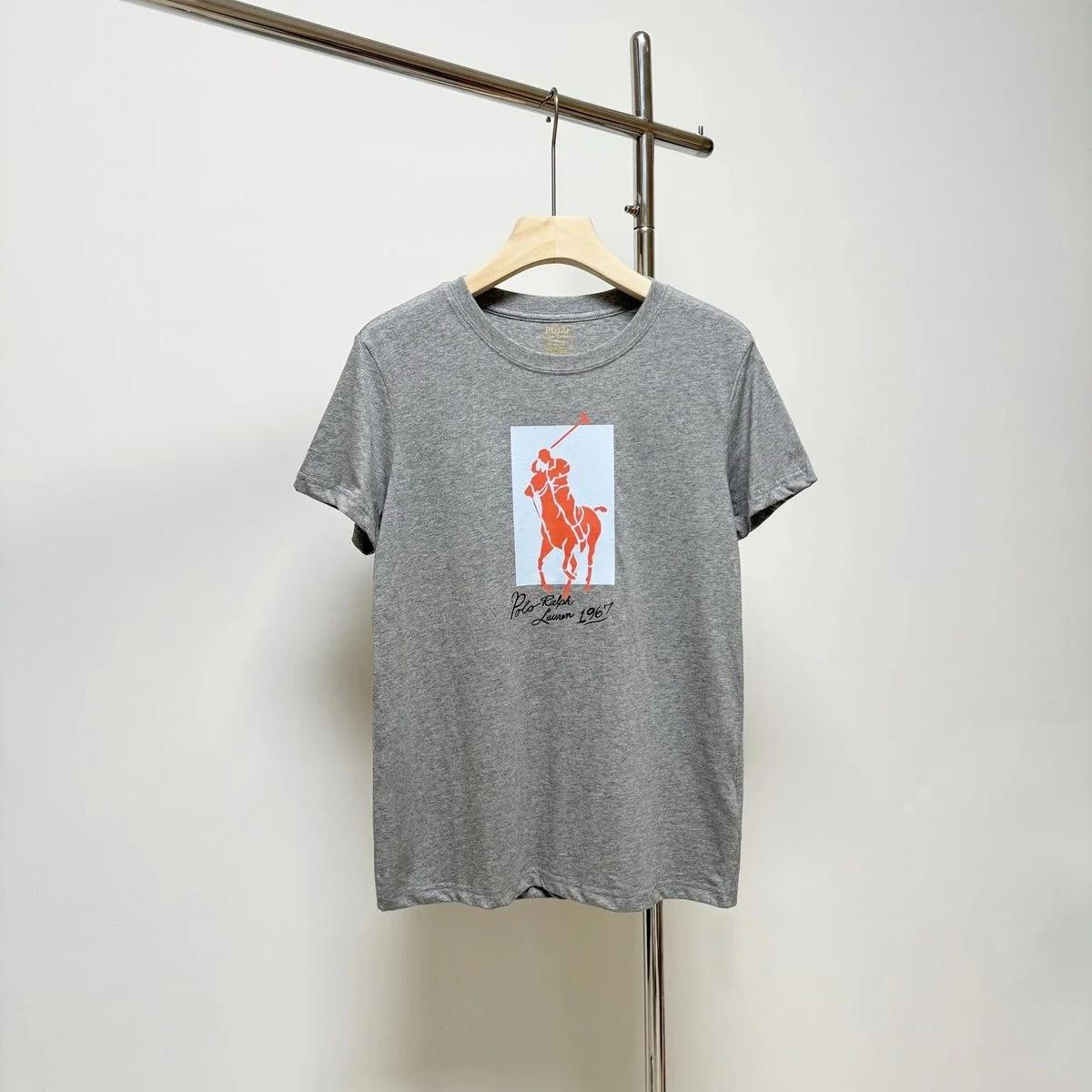 Polo Ralph Lauren Polo Ralph Lauren Big Pony Grey T-Shirt Grey - 1