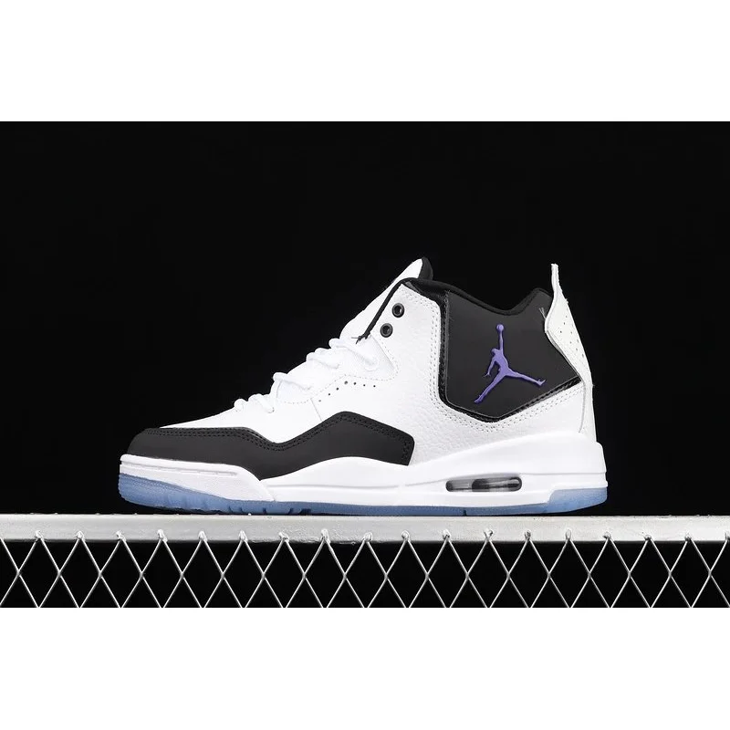 Nike Nike Air Jordan Crossover White/Black/Purple Sneakers White - 1