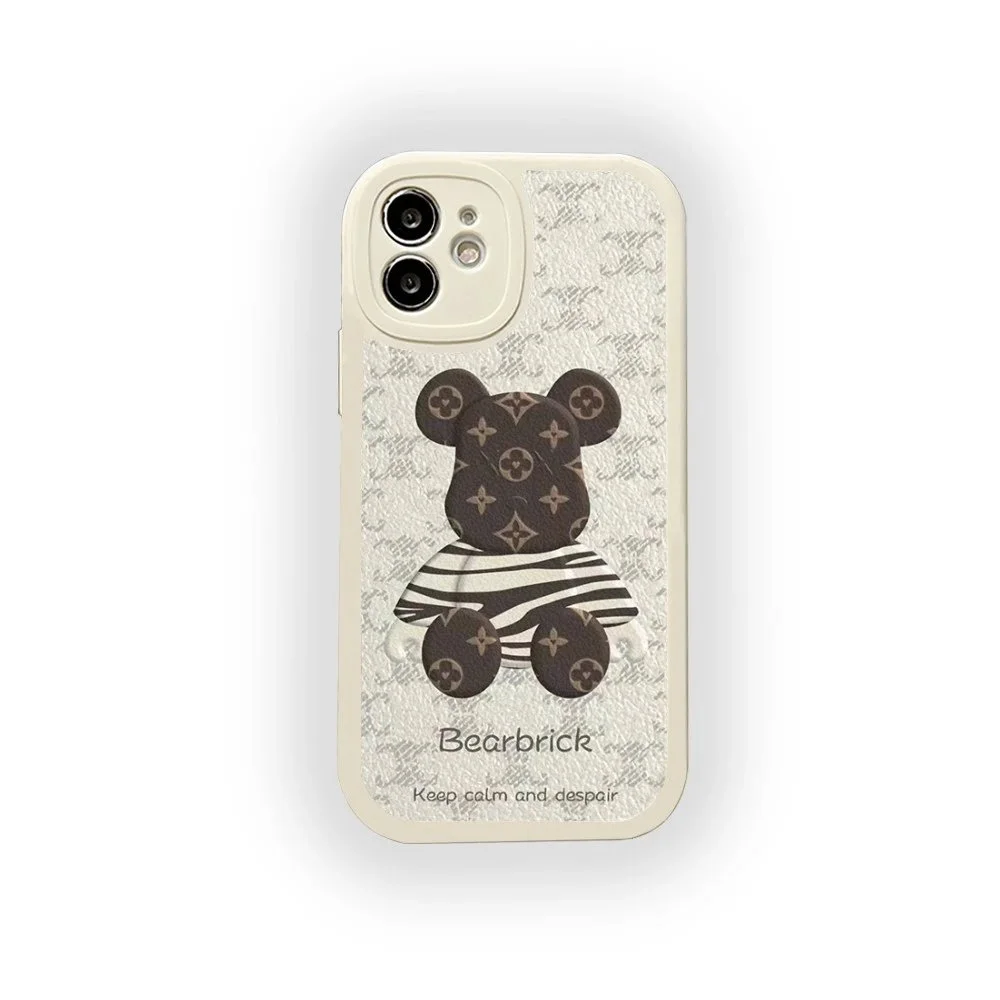 Medicom Toy Medicom Toy BE@RBRICK 04 Bearbrick Cream Phone Case Beige