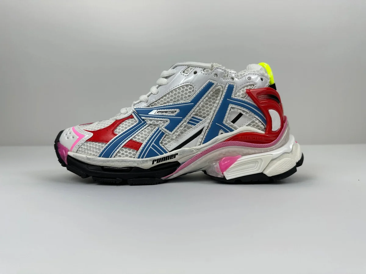 Balenciaga Balenciaga Runner White/Blue Red Pink Sneakers White