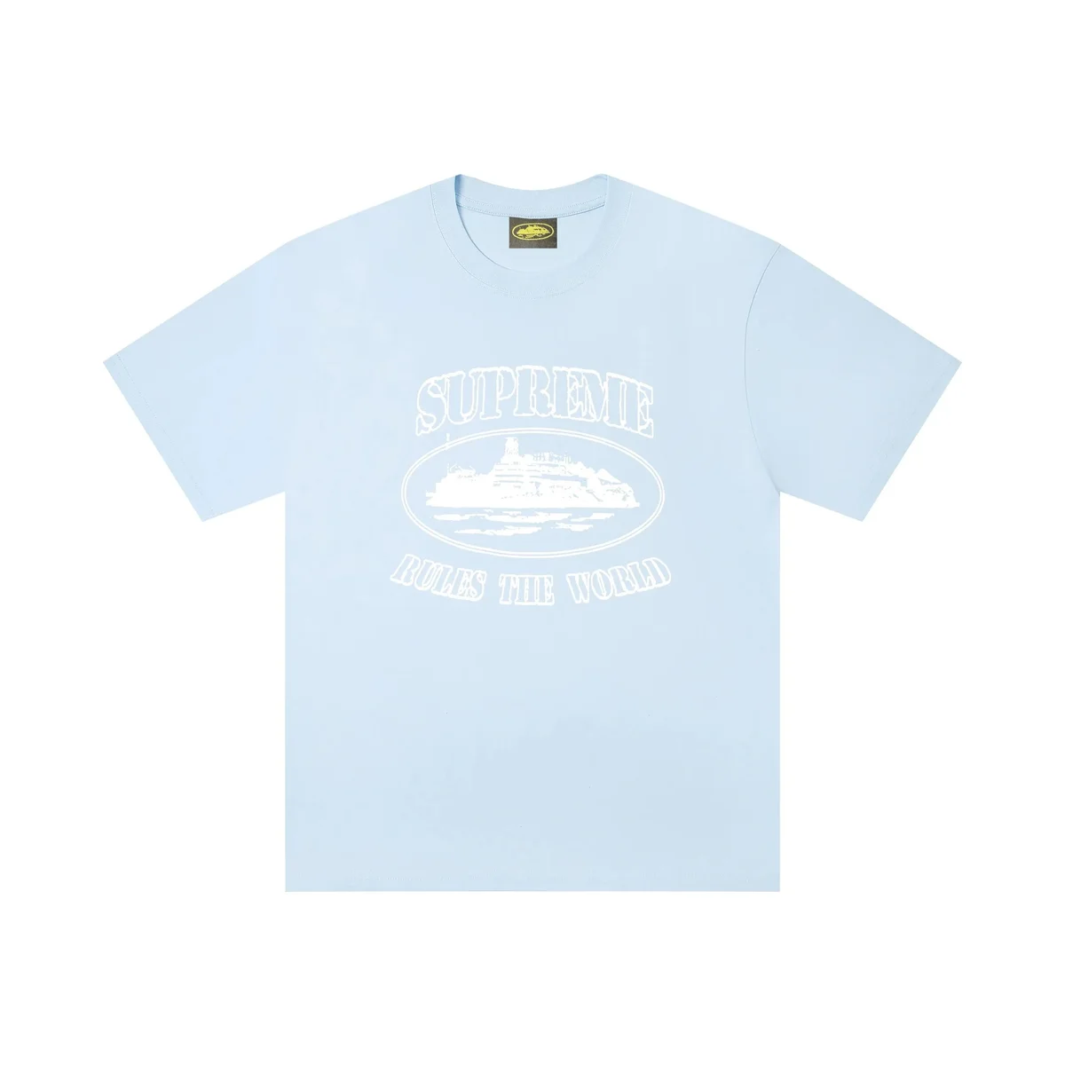 Supreme Supreme Rules the World Light Blue T-Shirt Blue - 1