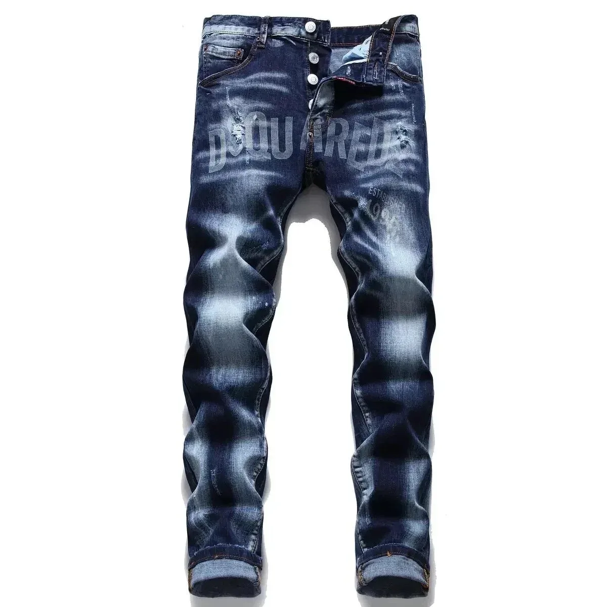 DSQUARED2 DSQUARED2 Indigo Whisker Jeans Blue