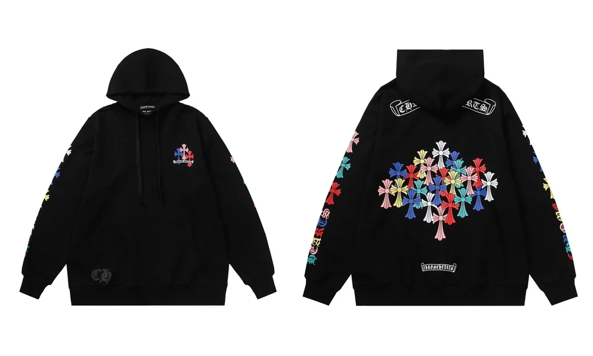 Chrome Hearts Chrome Hearts CH Cross Hoodie 8932 Black Black