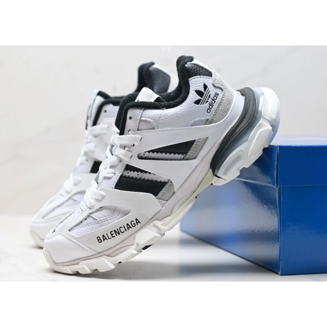 Balenciaga Balenciaga Track White/Black Sneakers White - 1