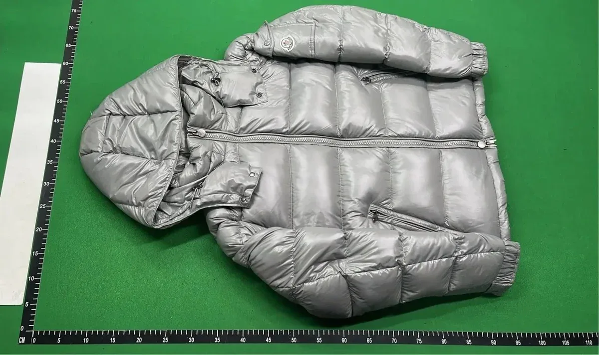 Moncler Maya Silver Down Jacket
