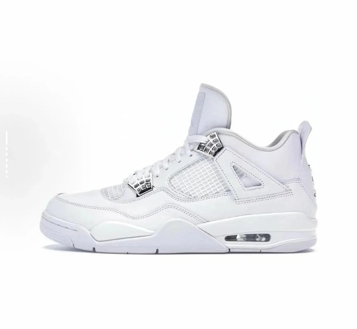 Jordan Jordan Air Jordan 4 'Triple White' Sneakers White
