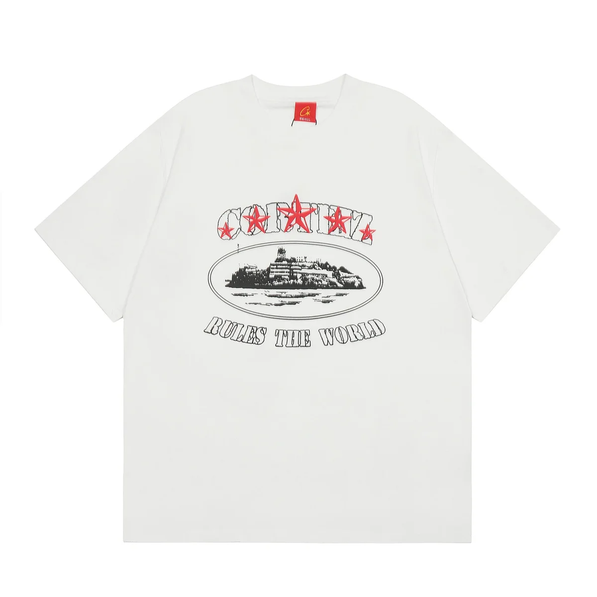 Corteiz Corteiz RTW White 'Corteiz Rules The World' T-Shirt White - 1