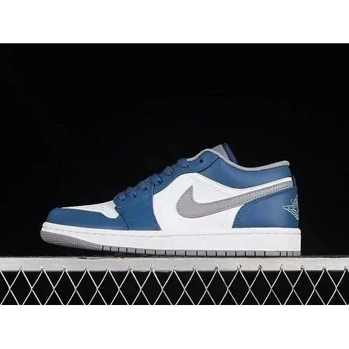 Nike Nike Air Jordan 1 Low Sail/University Blue Sneakers Blue - 1