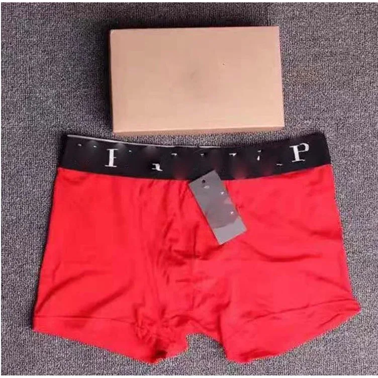 Red Boxer Shorts BB-红色 Underwear