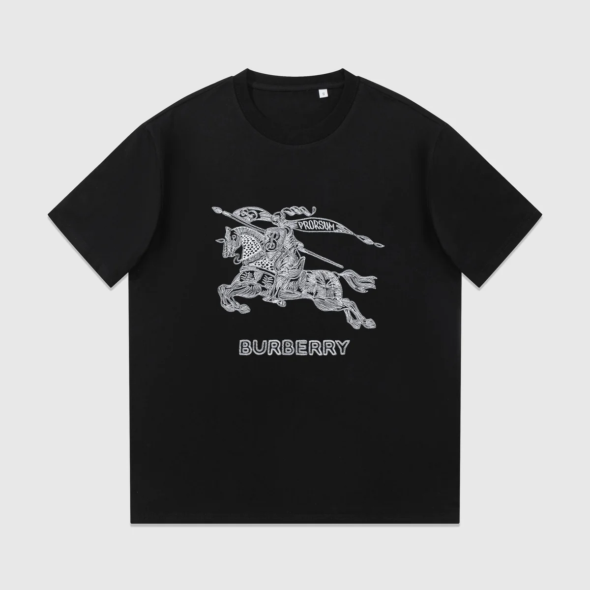 Burberry Burberry Knight Rider Black T-Shirt Black - 1