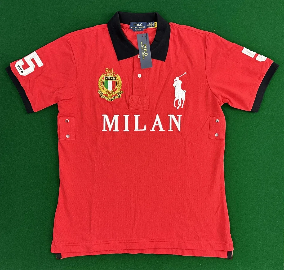 Polo Ralph Lauren Polo Ralph Lauren Milan Red Polo Shirt Red - 1