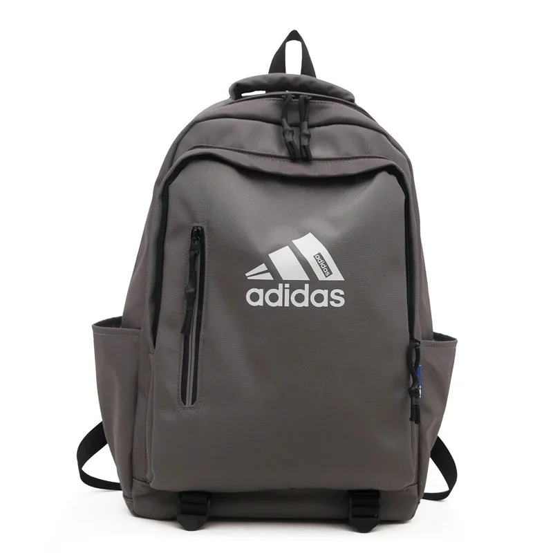Adidas Adidas Grey Backpack with White Logo Bags & Backpacks Grey - 1
