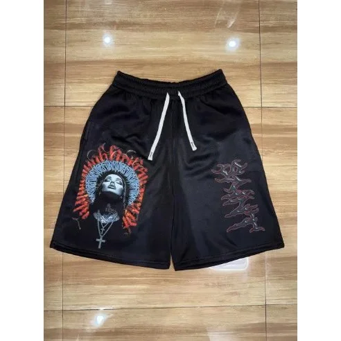 Other Black Graphic Print Shorts Black - 1