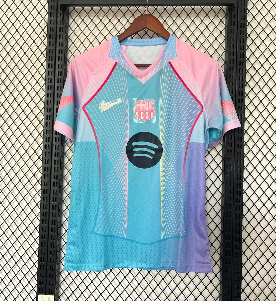 Nike Nike Barcelona FC 2023/24 Away Jersey Pastel Gradient Blue - 1