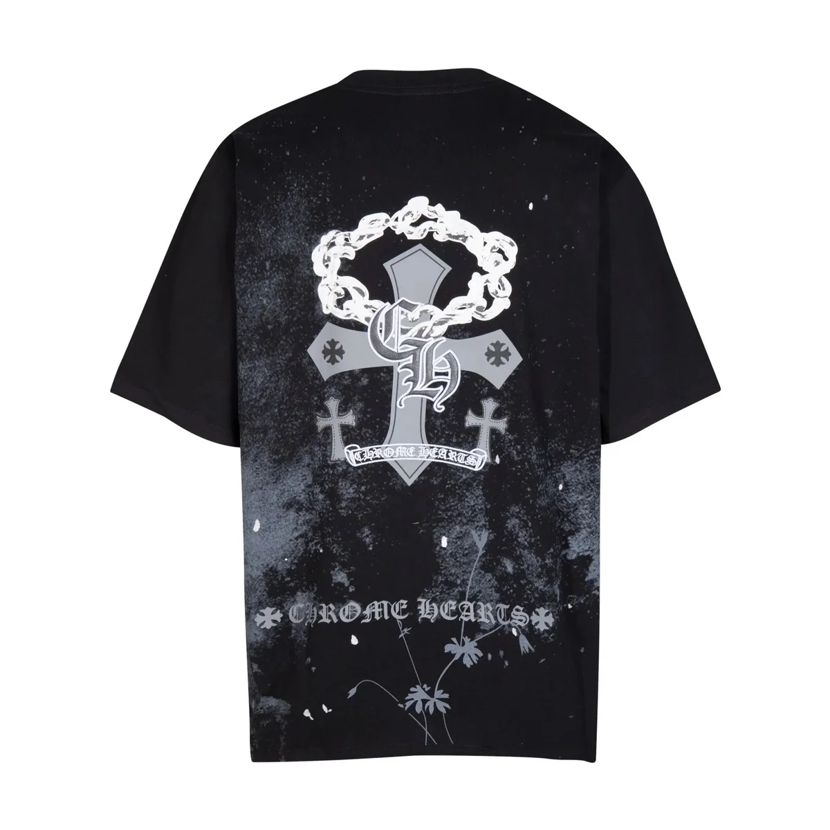 Chrome Hearts Chrome Hearts CH Cross Black T-Shirt Black - 1