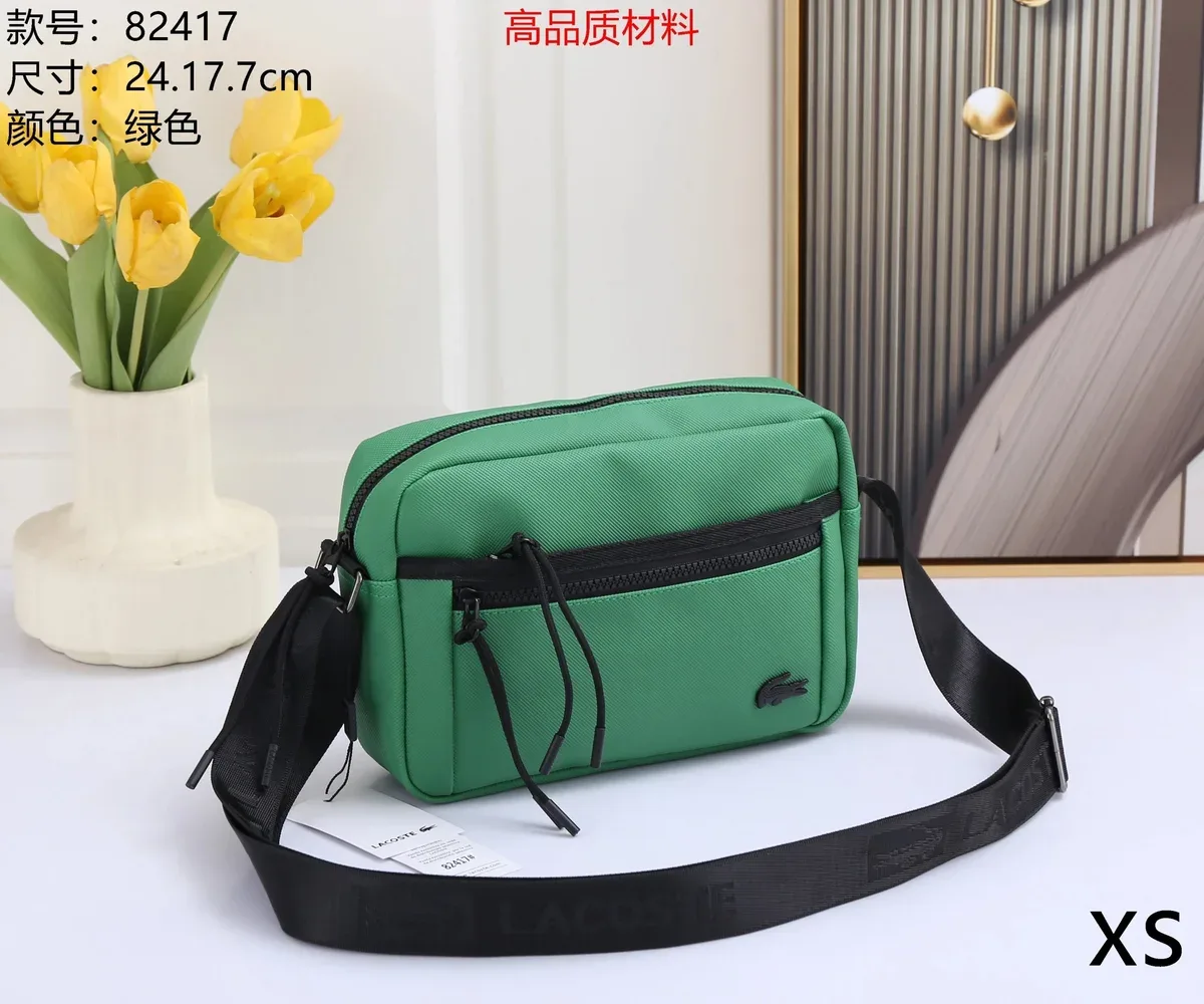 Lacoste Lacoste 82417-1 Green Crossbody Bag Green - 1
