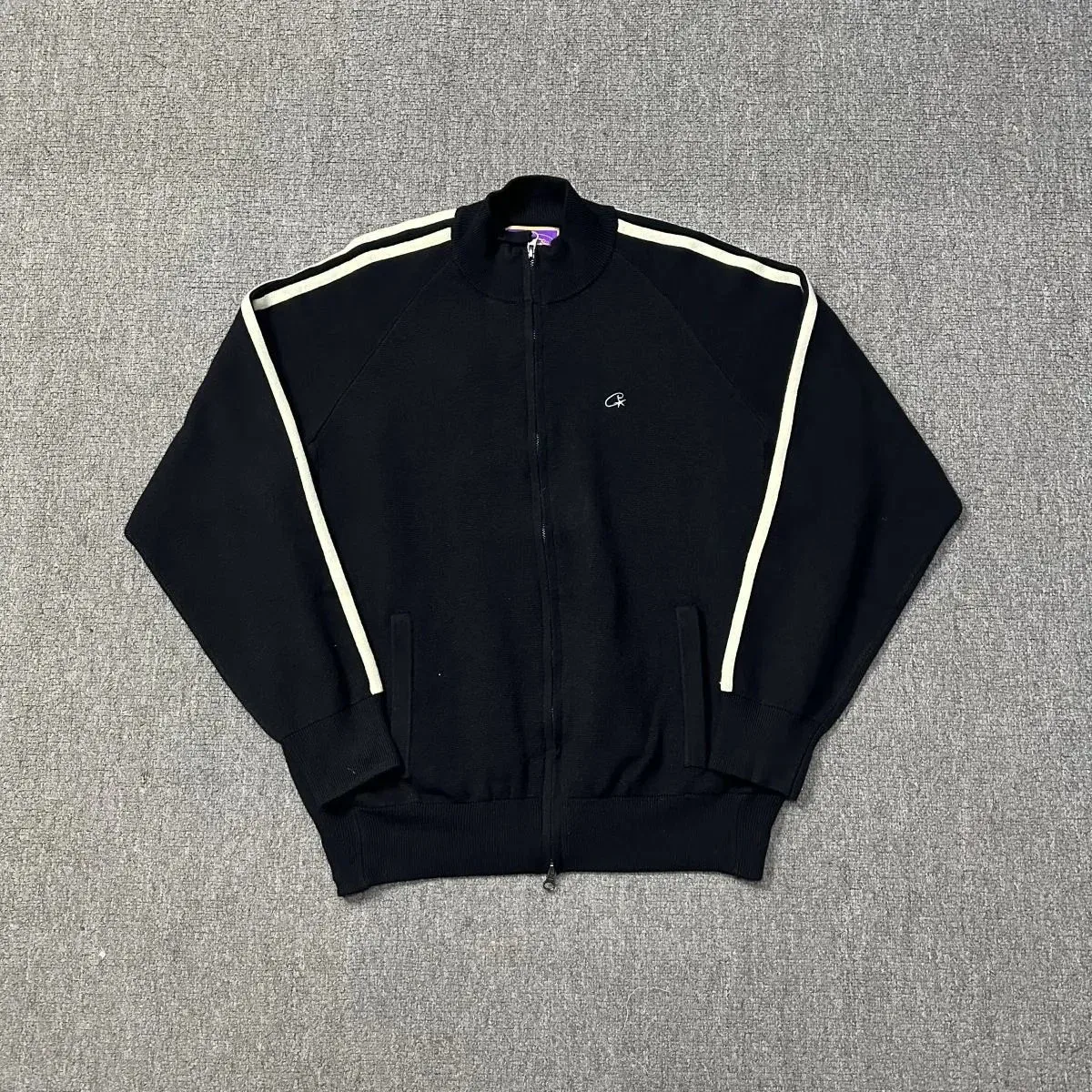 Champion Champion Black/White Track Jacket Black - 1