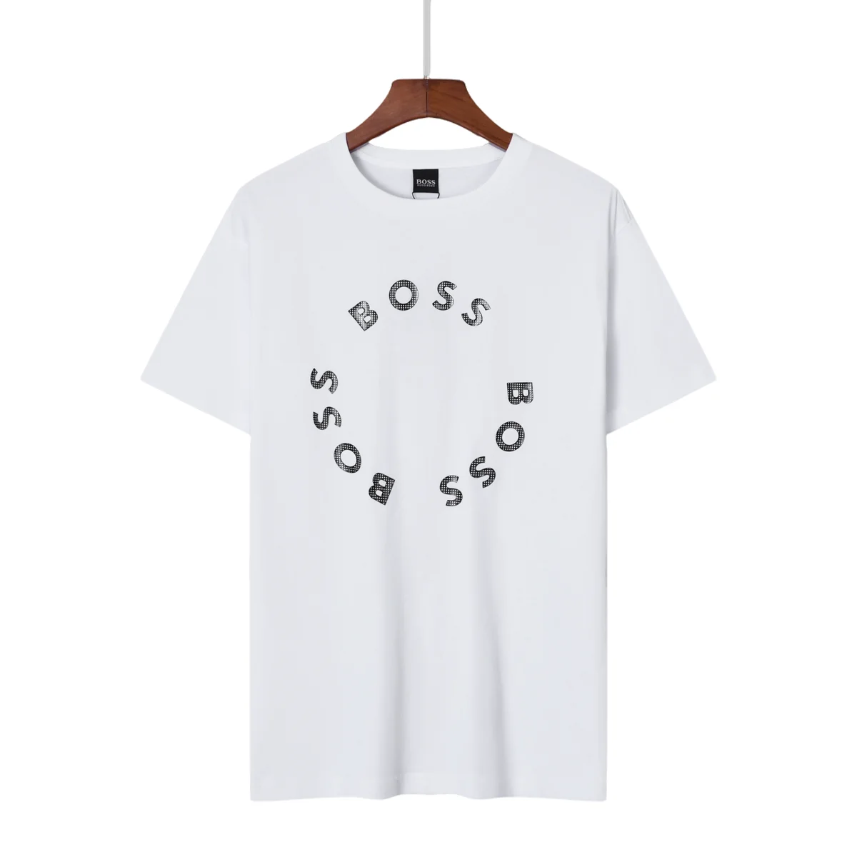 Hugo Boss Hugo Boss White Circle Logo T-Shirt White - 1