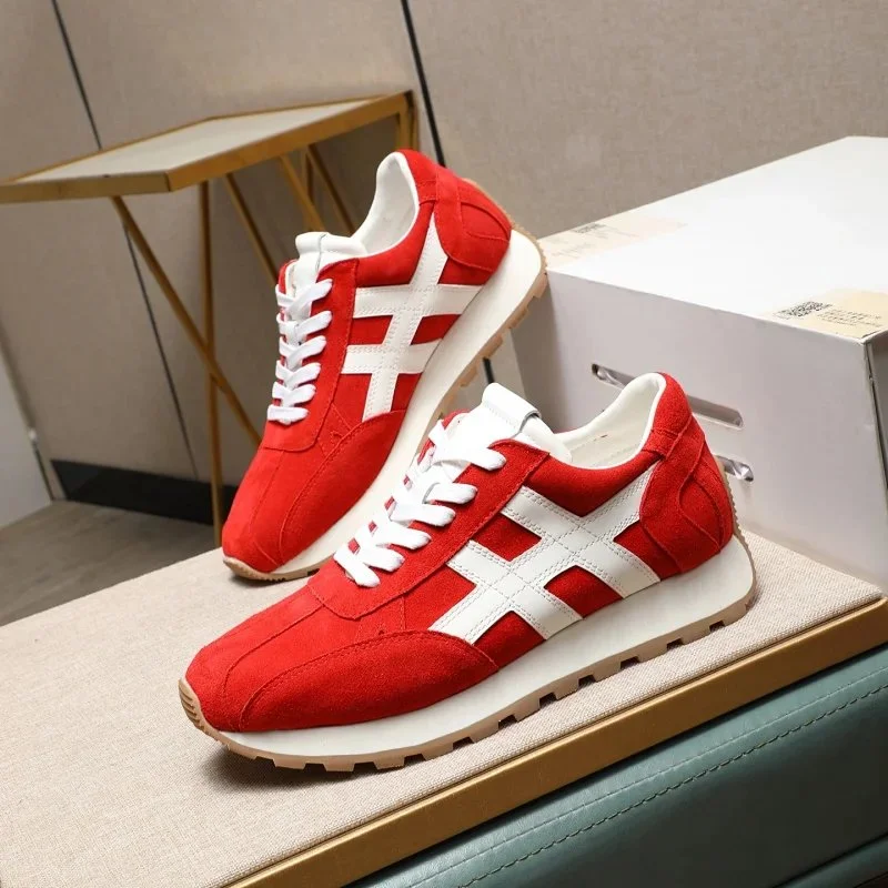 Maison Mihara Yasuhiro Maison Mihara Yasuhiro OG Style 36 29 Red & White Sneakers Red - 1
