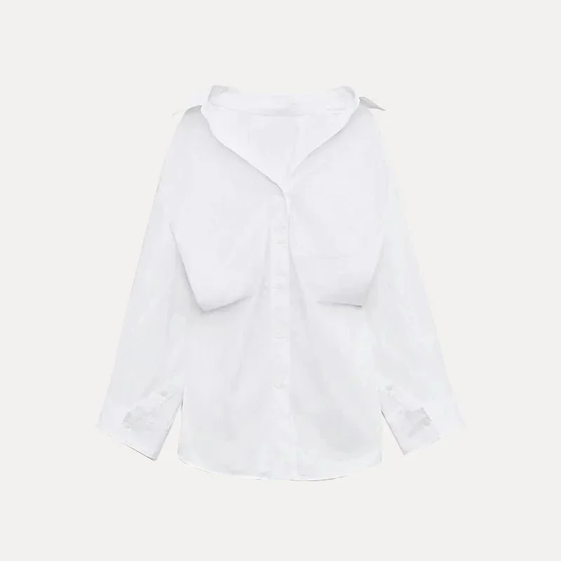 Other White Button-Down Shirt White - 1