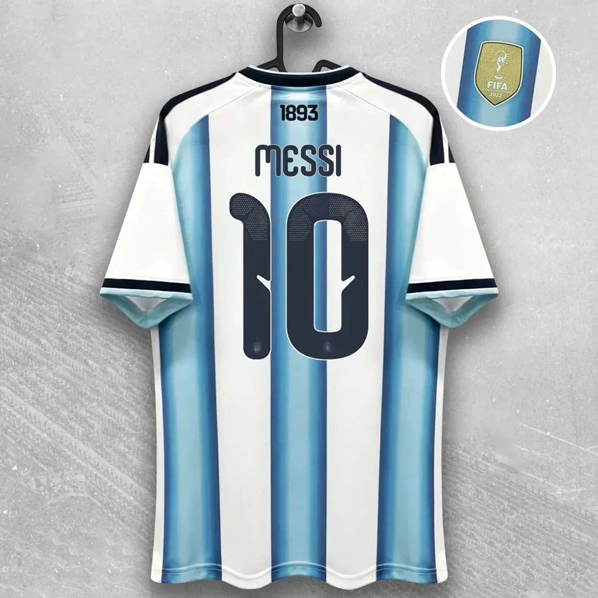 Adidas Adidas Classic Football Messi 10 Jersey 2026 Argentina Home Blue - 1